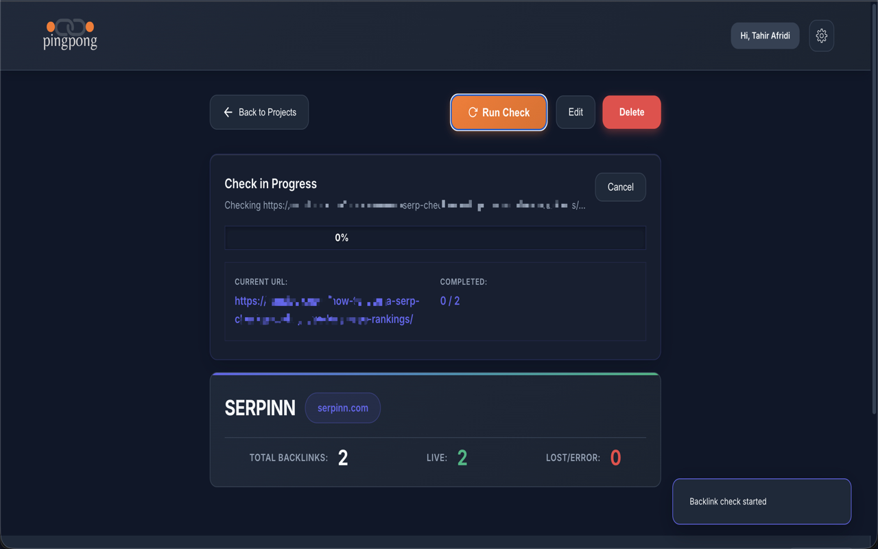 SEO INTELLIGENCE - Trovn AI SEO Strategy interface showing real product functionality